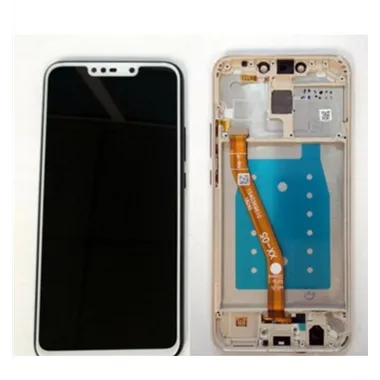 Pantalla LCD Premium para Huawei Mate 20 Lite mas tactil blanco mas marco dorado