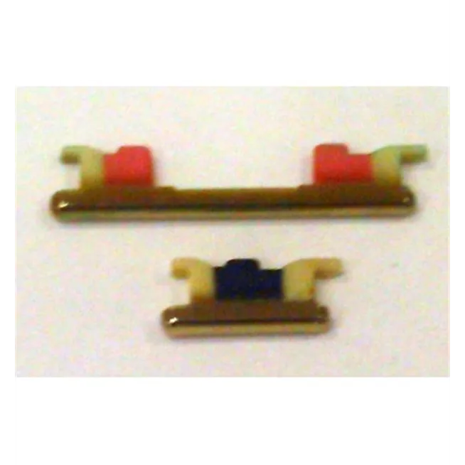 Set 2 botones dorados para Huawei Mate 20 Lite calidad premium
