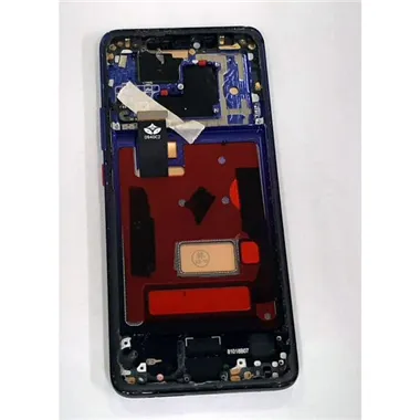 Pantalla lcd para Huawei Mate 20 Pro mas tactil negro mas marco purpura compatible LYA-AL00 LYA-AL00P LYA-L09 LYA-L