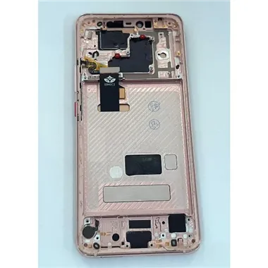 Pantalla lcd para Huawei Mate 20 Pro mas tactil negro mas marco rosa compatible LYA-AL00 LYA-AL00P LYA-L09 LYA-L29