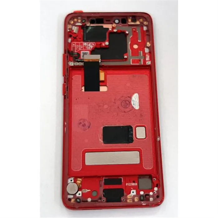 Pantalla lcd paraHuawei Mate 20 Pro mas tactil negro mas marco rojo calidad premium MATE20PRO MATE 20PRO LYA-AL00 L