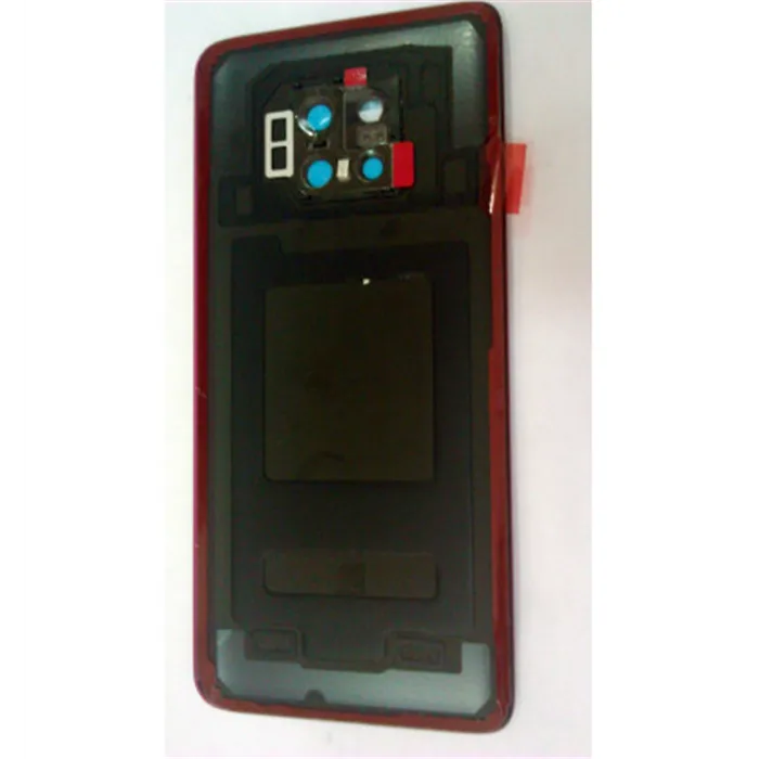 Tapa trasera o tapa bateria roja mas lente camara para Huawei mate 20 PRO Calidad Premium