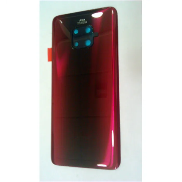 Tapa trasera o tapa bateria roja mas lente camara para Huawei mate 20 PRO Calidad Premium