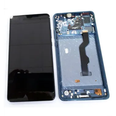 Pantalla lcd para Huawei Mate 20X 20 X Mate20X EVR-L29 mas táctil negro mas marco azul compatible