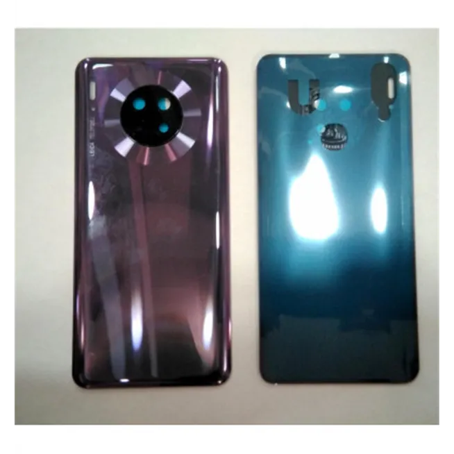 Tapa trasera o tapa bateria lila para Huawei Mate 30 mas lente camara