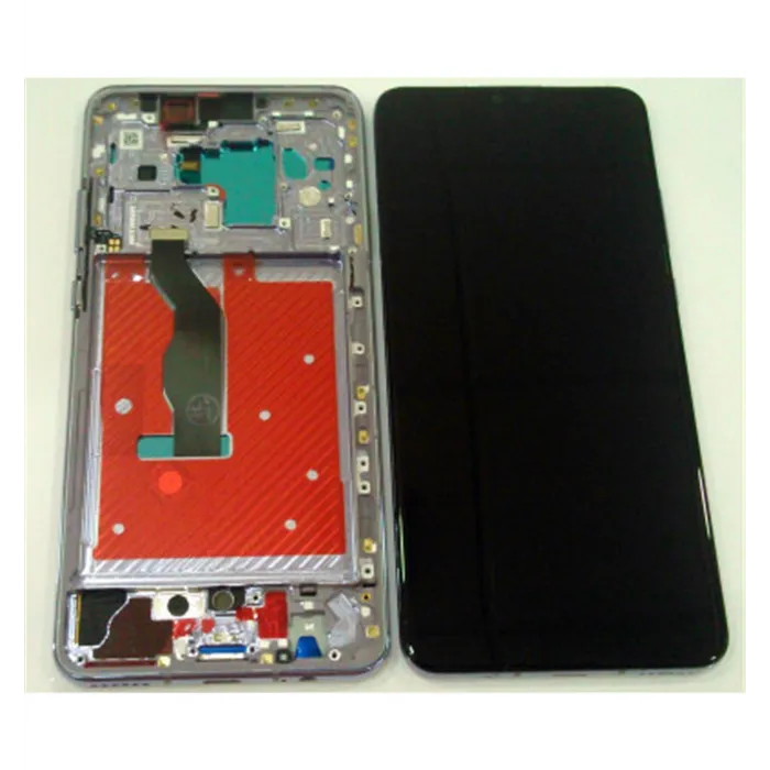 Pantalla LCD para Huawei Mate 30 TAS-AL00 TAS-L09 TAS-L29 mas tactil negro + marco plata compatible