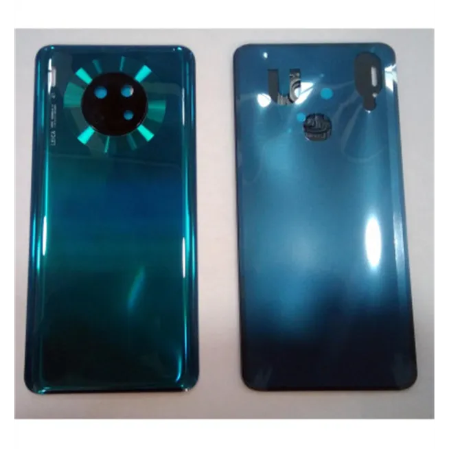 Tapa trasera o tapa bateria verde para Huawei Mate 30 mas lente camara