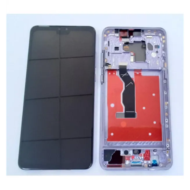 Pantalla lcd calidad oled para Huawei Mate 30 mas tactil negro mas marco plata compatible TAS-AL00 TAS-L09 TAS-L29