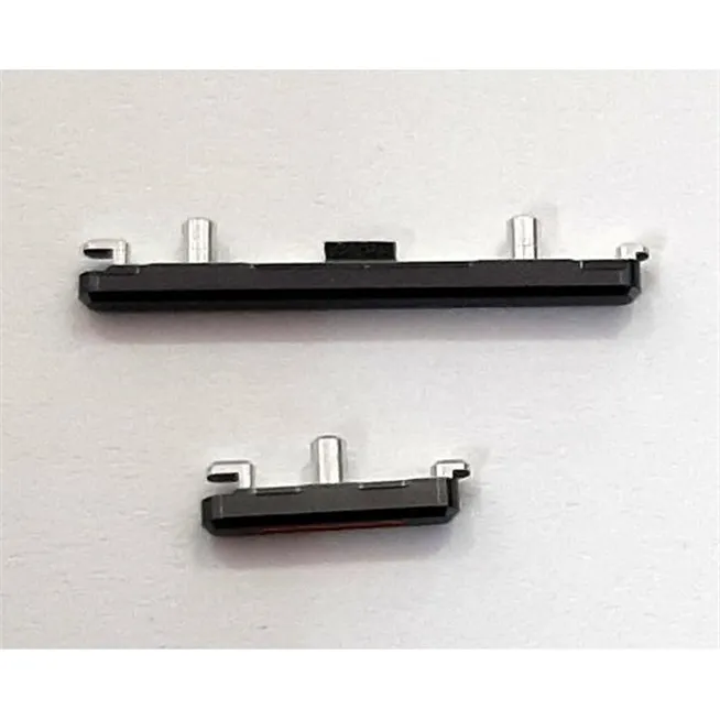 Set 2 botones negros para Huawei Mate 30 TAS-AL00 TAS-L09 TAS-L29 calidad premium