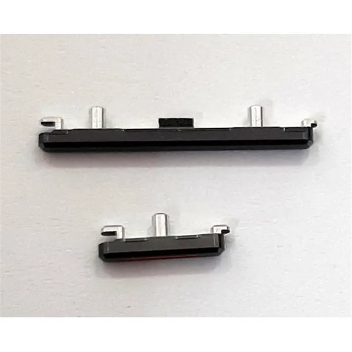 Set 2 botones negros para Huawei Mate 30 TAS-AL00 TAS-L09 TAS-L29 calidad premium