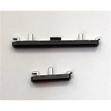 Set 2 botones negros para Huawei Mate 30 TAS-AL00 TAS-L09 TAS-L29 calidad premium