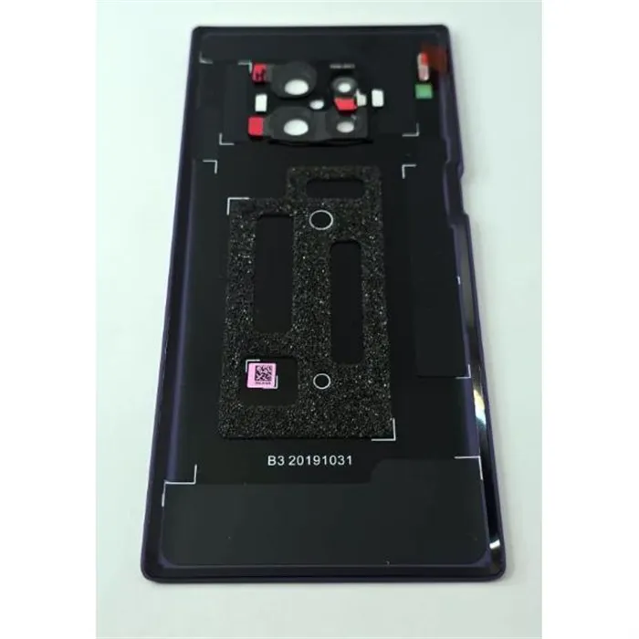 Tapa trasera o tapa bateria plata para Huawei Mate 30 Pro 02353FFY LIO-AL00 LIO-L09 LIO-L29 Service Pack