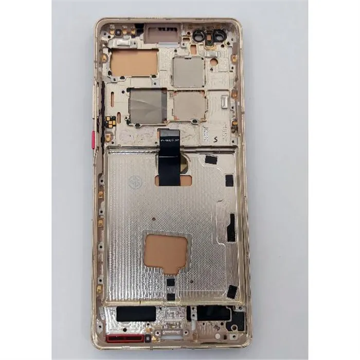 Pantalla lcd para Huawei Mate 40 Pro NOH-AN00 NOH-NX9 mas tactil negro mas marco dorado compatible