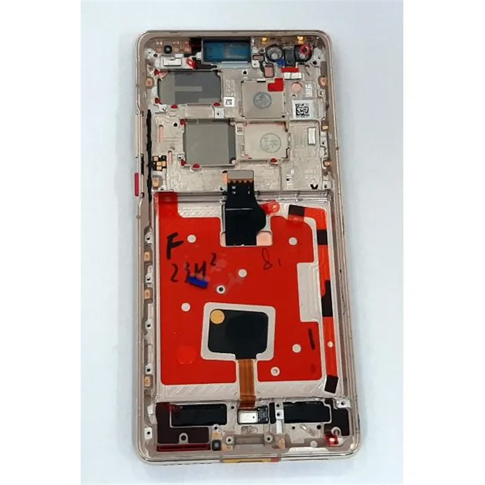 Pantalla lcd para Huawei Mate 40 Pro NOH-AN00 NOH-NX9 mas tactil negro mas marco dorado calidad premium