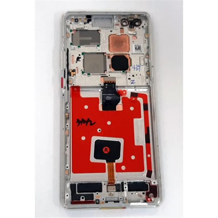 Pantalla lcd para Huawei Mate 40 Pro NOH-AN00 NOH-NX9 mas tactil negro mas marco plata calidad premium
