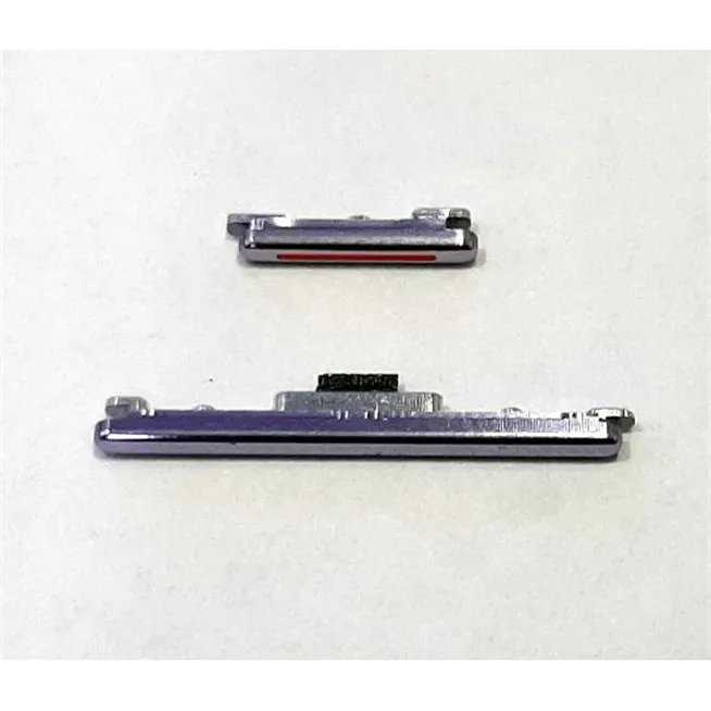 Set 2 botones purpura para Huawei Mate 50 Pro calidad premium