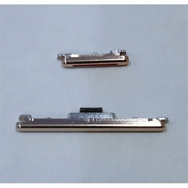 Set 2 botones dorados para Huawei Mate 50 Pro calidad premium