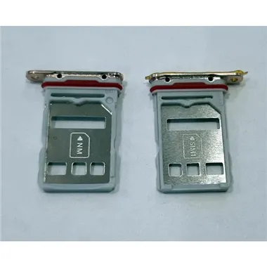Soporte o bandeja dual sim naranja para Huawei Mate 50 Pro calidad premium