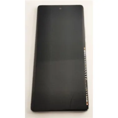 Pantalla lcd para Huawei Nova 10 NCO-AL00 mas tactil negro mas marco plata calidad premium
