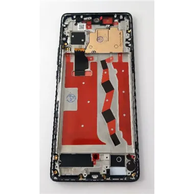 Pantalla oled para Huawei Nova 10 NCO-AL00 mas tactil negro mas marco plata compatible