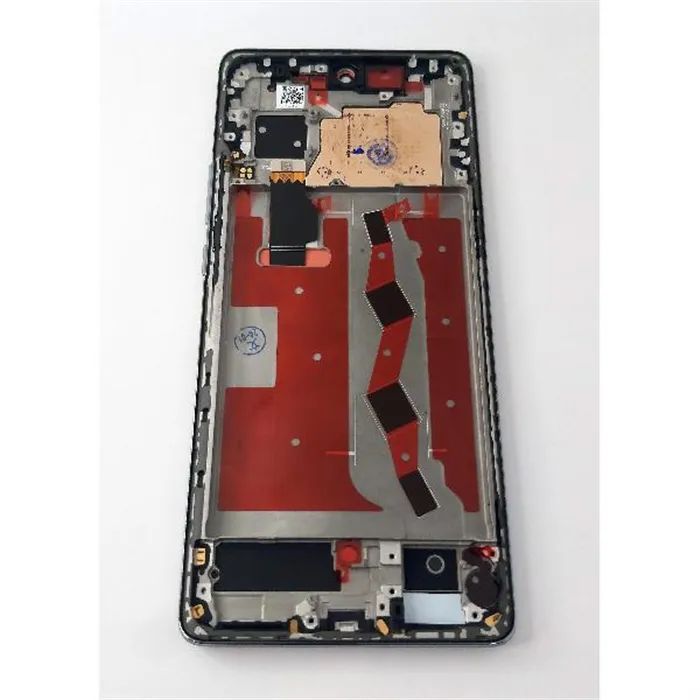 Pantalla oled para Huawei Nova 10 NCO-AL00 mas tactil negro mas marco plata compatible