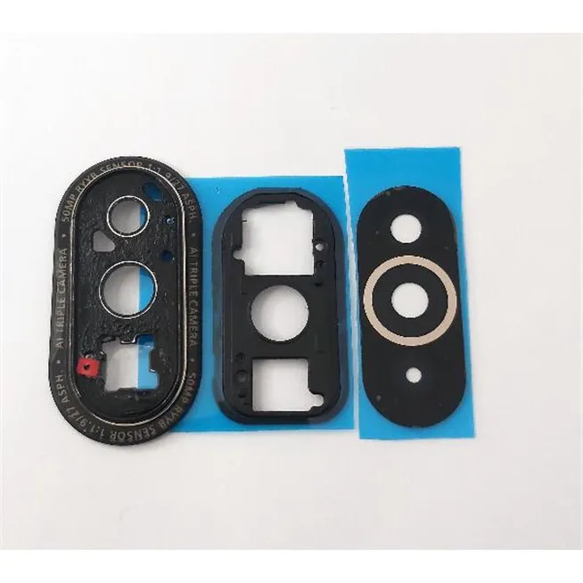 Cubierta camara para Huawei Nova 10 mas marco negro calidad premium