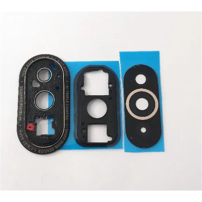Cubierta camara para Huawei Nova 10 mas marco negro calidad premium