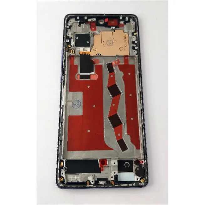 Pantalla oled para Huawei Nova 10 NCO-AL00 mas tactil negro mas marco purpura compatible