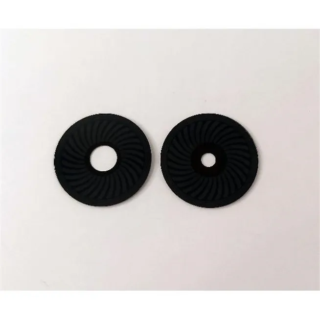 Set 2 cristal camara negro para Huawei Nova 11i calidad premium