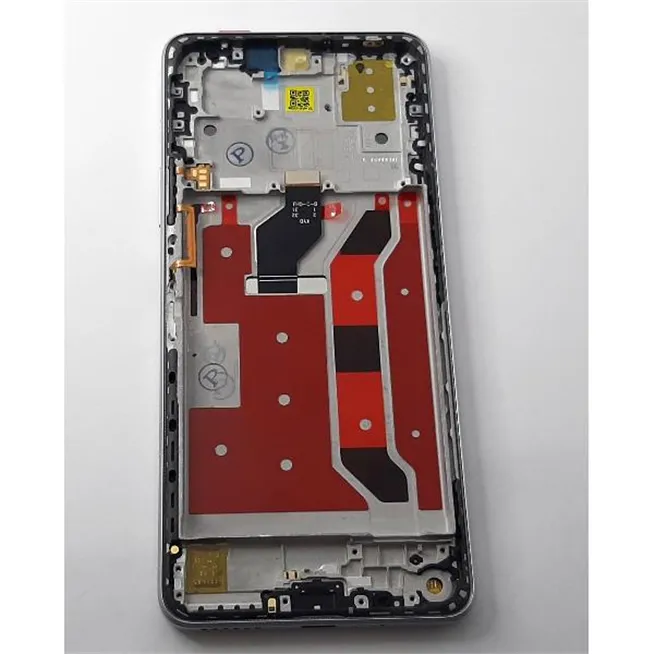 Pantalla lcd para Huawei Nova 11i mas tactil negro mas marco plata calidad premium