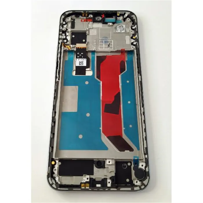 Pantalla lcd para Huawei Nova 12s mas tactil negro con marco plata compatible TFT