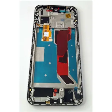 Pantalla lcd para Huawei Nova 12s mas tactil negro mas marco plata calidad premium