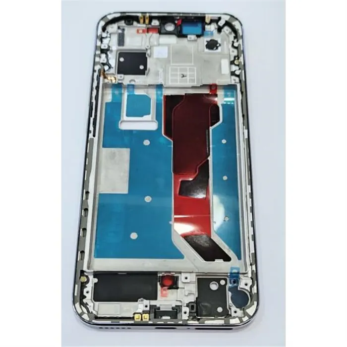 Carcasa o marco central plata para Huawei Nova 12s