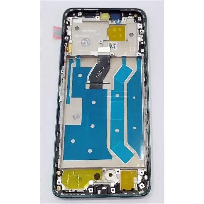 Pantalla lcd para Huawei Nova 12i mas tactil negro con marco verde calidad premium