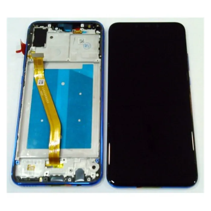 Huawei Nova 3 pantalla lcd + tactil negro + marco azul oscuro premium