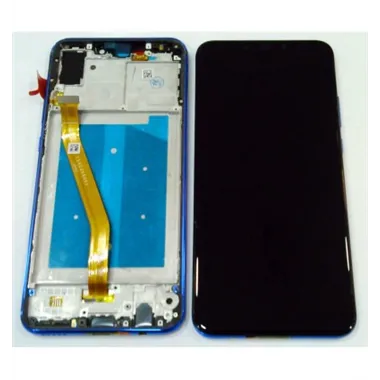 Huawei Nova 3 pantalla lcd + tactil negro + marco azul oscuro premium
