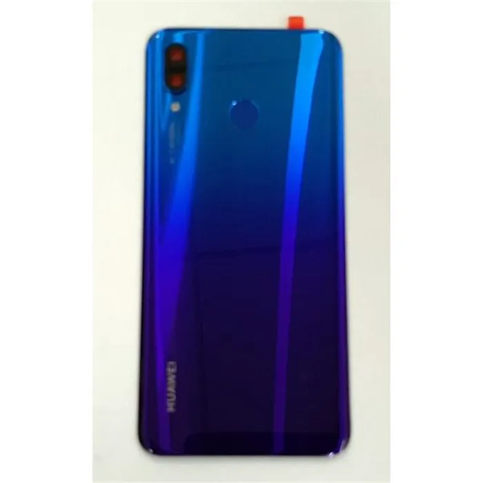Tapa trasera o tapa bateria purpura para Huawei Nova 3 0235BYE Service Pack