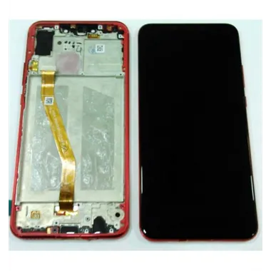 Huawei Nova 3 pantalla lcd + tactil negro + marco rojo premium