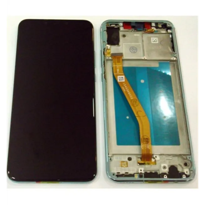 Huawei Nova 3 pantalla lcd + tactil negro + marco azul claro premium