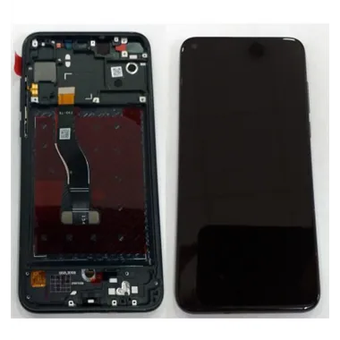 Huawei Nova 4 pantalla lcd + tactil negro + marco negro premium