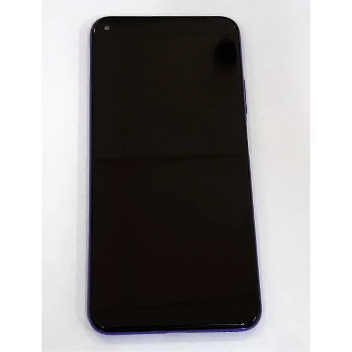 Pantalla lcd para Huawei Nova 5T YAL-L21 mas tactil negro mas marco lila compatible YALE-L61A YALE-L71A YALE-L61D