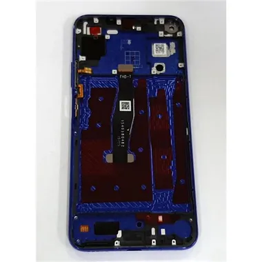Pantalla lcd para Huawei Nova 5T YAL-L21 mas tactil negro mas marco azul compatible YALE-L61A YALE-L71A YALE-L61D