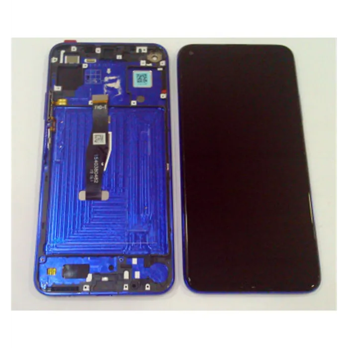 Pantalla lcd para Huawei Nova 5T YAL-L21 mas tactil negro mas marco lila calidad premium YALE-L61A YALE-L71A YALE-L