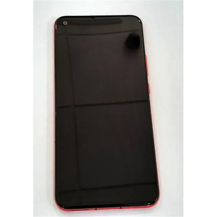 Pantalla oled para Huawei Nova 7 Honor 30 mas tactil negro mas marco rojo calidad compatible