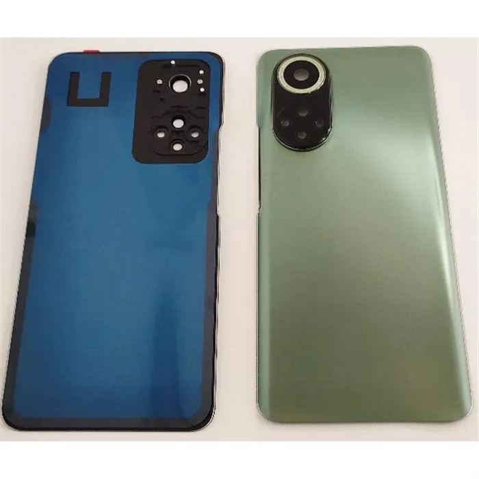 Tapa trasera o tapa bateria verde para Huawei Nova 9 NAM-AL00 mas cubierta camara