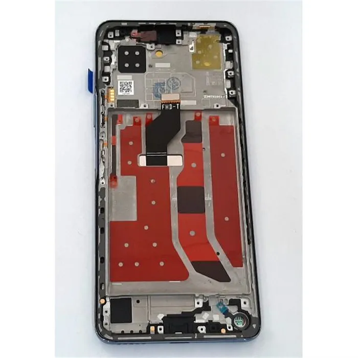 Pantalla lcd para Huawei Nova 9 SE JLN-L mas tactil negro mas marco azul calidad premium