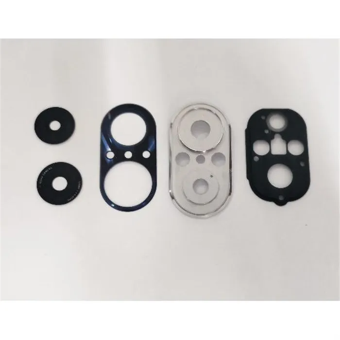 Set cubierta camara plata para Huawei Nova 9 SE JLN-L mas set 2 cristal camara calidad premium