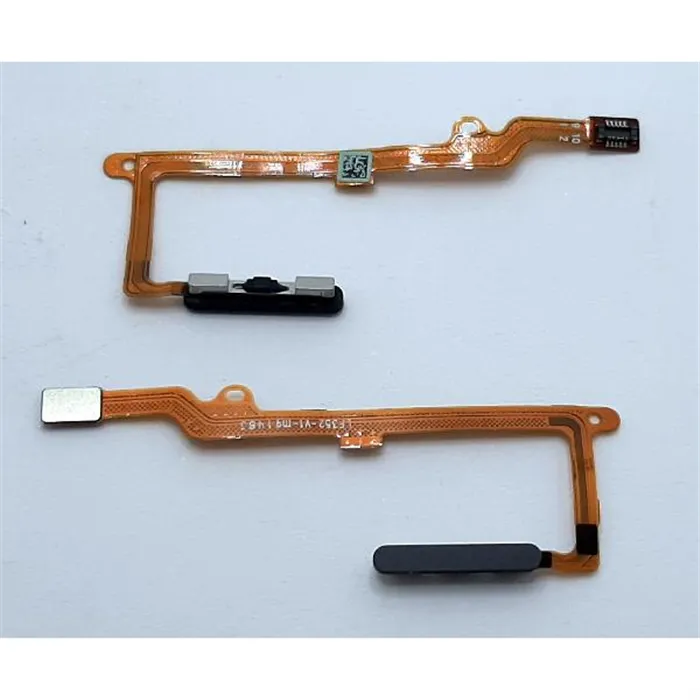 Flex boton home negro para Huawei Nova Y61 calidad premium