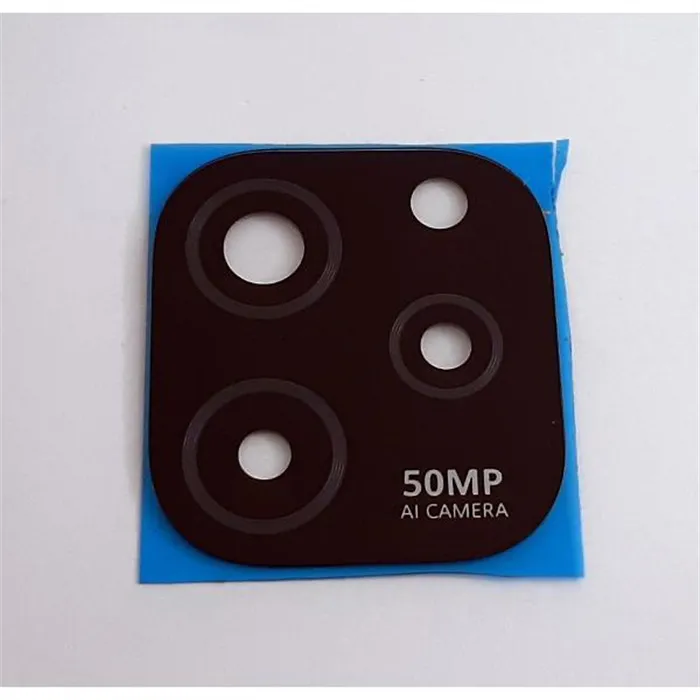Cristal camara negro para Huawei Nova Y61 calidad premium