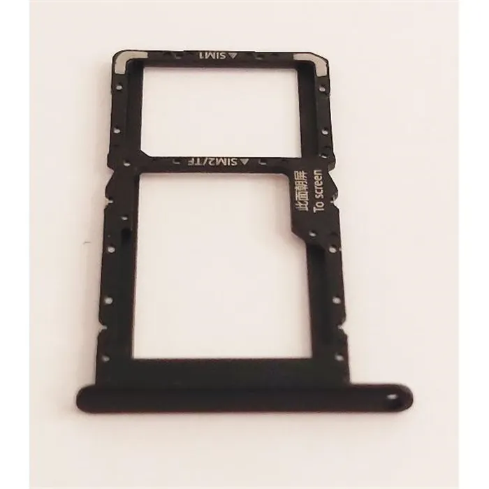 Soporte o bandeja sim negra para Huawei Nova Y61 dual sim calidad premium